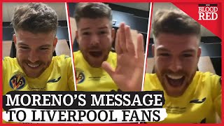 "GET OUT, MAN UTD!" | Alberto Moreno's Message to Liverpool Fans | Europa League