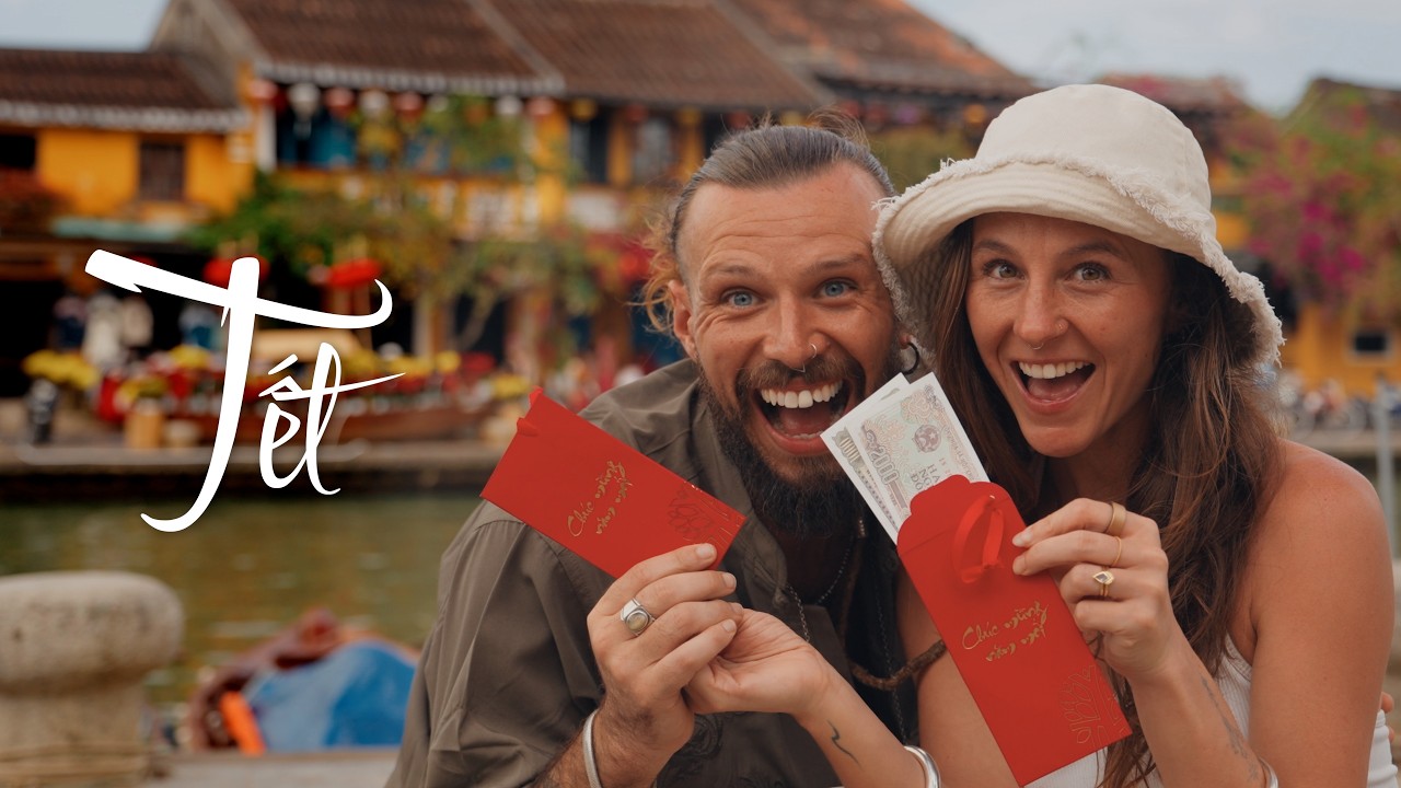 First Time Celebrating Tết in Vietnam | Lunar New Year in Hội An 🇻🇳