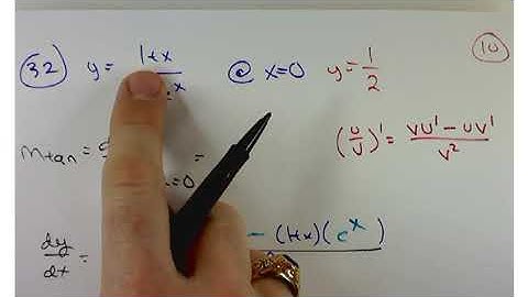 Section 3.2 Product and Quotient Rules (Part 2) Summer 2019