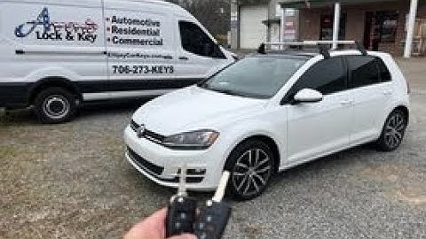 2015 VW Golf bladed spare key programming via Smart Pro