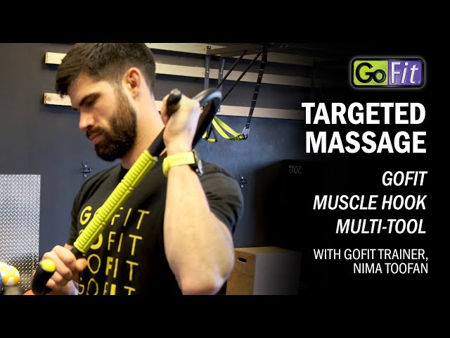 Targeted Massage - GoFit Muscle Hook Multi-Tool 