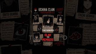 "INVESTIGATION FILE"-THE GOATED UCHIHA MEMBERS EDIT| #animieeditz #animieeditz #anime #butifyouclose