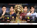 🔴 LIVE | SGP vs 189 | 3V vs LEON | PLAYOFFS DAY 3 | M CHALLENGE CUP MEKONG SEASON 6