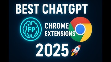 Best ChatGPT Chrome Extensions You NEED in 2025 🚀