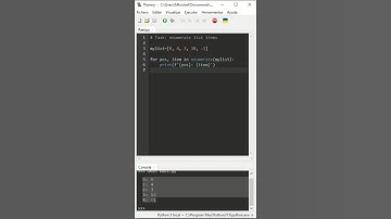 Enumerate list items in #python