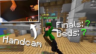 Almost A Perfect Game | Hypixel Solo Bedwars - Handcam