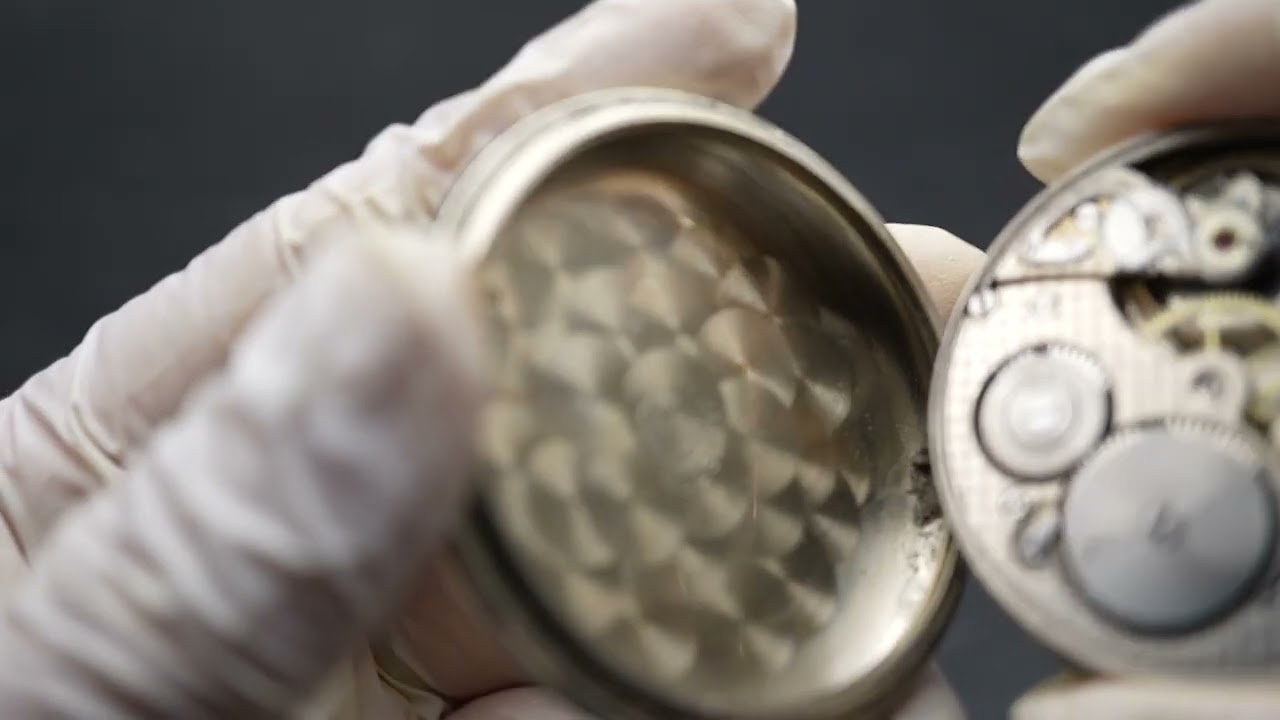Circa 1929 Swiss Zenith Mechanical Pocket Watch Railroad Style