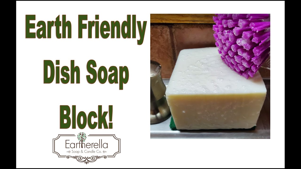 The making & using of a solid DISH SOAP block! YouTube