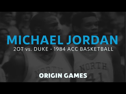 Michael Jordan's Last Game in Chapel Hill | 1984 - Duke vs. UNC 2OT