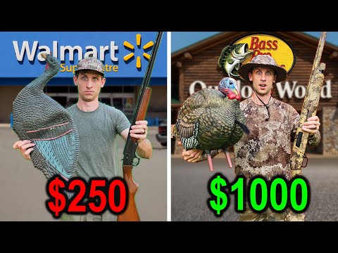 Walmart VS Bass Pro Shops Budget Hunting Challenge