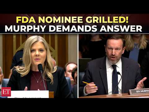 ‘Will you resist Trump?’: Sen. Murphy puts FDA nominee Overton on the spot over Independence