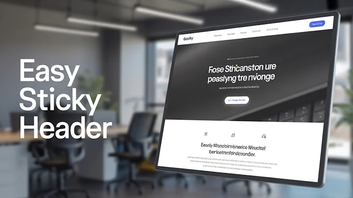 How to Create Sticky Header in Elementor Pro | Elementor Pro Tutorials