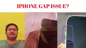 Does your iPhone has gap between screen and frame?
