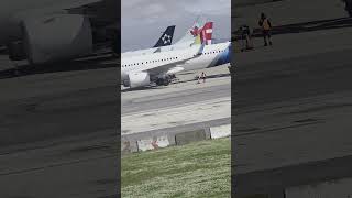 Air Transat Airbus 321 Neo In Lisbon Portugal 321Neo