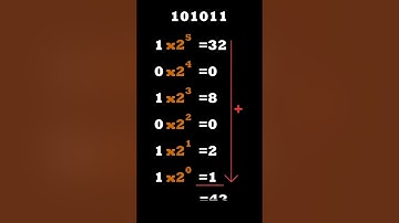 Número binario a decimal