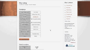 Password za DirectAdmin