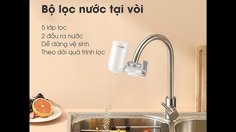 Lọc nước tại vòi Samono SW-WPW11 - Haiphitech