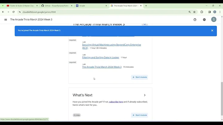 the Arcade Trivia March 2024 Week 3 quiz answer #arcade2024 #googlecloud #solution #googlecloud