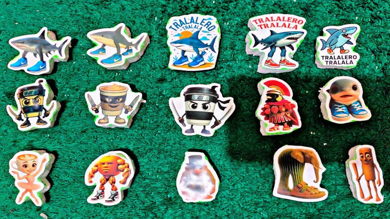 ITALIAN BRAINROT||PAPER DIY, BALERINA CAPUCCINA, CAPUCCINO ASASINO,TUNG TUNG SAHUR, TRALERO TRALALA