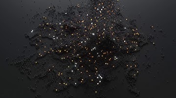 Abstract Science Fiction Dust - Houdini - Octane Render 1080p