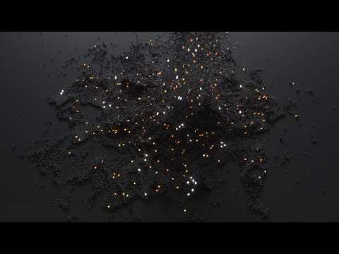 Abstract Science Fiction Dust - Houdini - Octane Render 1080p