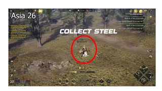 Where to collect steel in Hermod's Crossroad