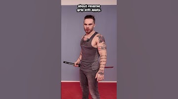 Is Reverse Grip good for Stealth?! #sword #ninja #martialarts