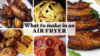 5 DELICIOUS & EASY AIR FRYER RECIPES