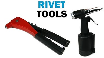 Reviewing the Types of POP Rivet Tools | Fasteners 101
