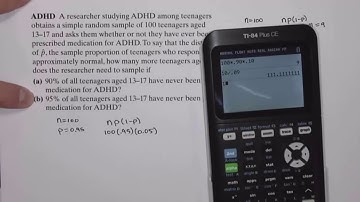Statistics Section 8.2 Video 4 of 4
