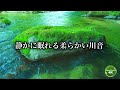 【熟睡できる自然音】山奥をトロトロ流れる静かな川音