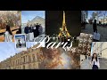 Paris travel vlog palace of versailles luxury shopping at moncler  chanel eiffel tower