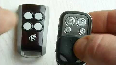 How to clone V2 REMOTE,DITEC remote ,Nice flor s remote ,Nice one remote
