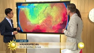 Stekhett I Europa - Så Varmt Är Det - Nyhetsmorgon Tv4