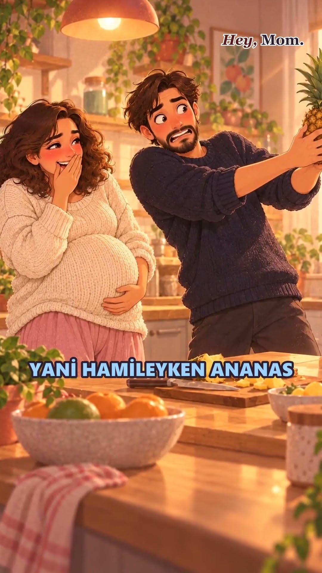 Ananas doğumu başlatır mı? Hamilelikte ananas