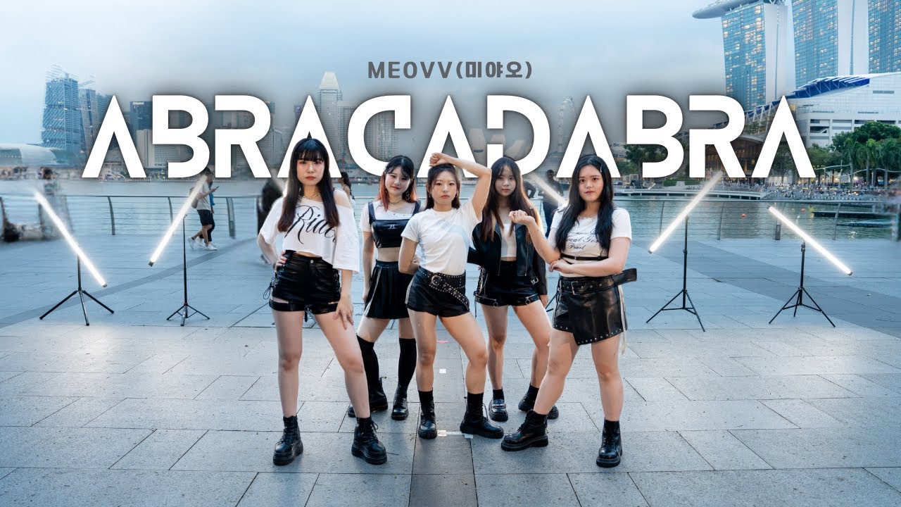 [KPOP IN PUBLIC] MEOVV(미야오) ‘Abracadabra’ (KCON LA 2025 ver.) ｜커버댄스 Dance Cover | Vynce Singapore