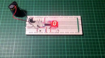 Automatic Visitor Counter Circuit (Short Demo)