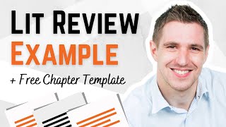 Literature Review Example & Sample: Full Walkthrough   Free Proposal Template