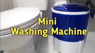 Is it Worth it? Union Mini Washing Machine Review! For Small Space Apartment |Jacquey Stories