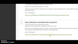 How to use Blackboard in CCRI's Social Media Communication