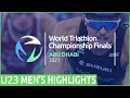 2022 World Triathlon U23 Championships - Men&#39;s Highlights