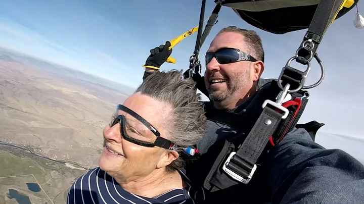 Mary Kuehn's Tandem skydive!