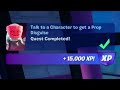 Talk to a Character to get a Prop Disguise [Easy Method] | Fortnite Quest