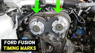 FORD FUSION TIMING MARKS 2013 2014 2015 2016 2017 2018