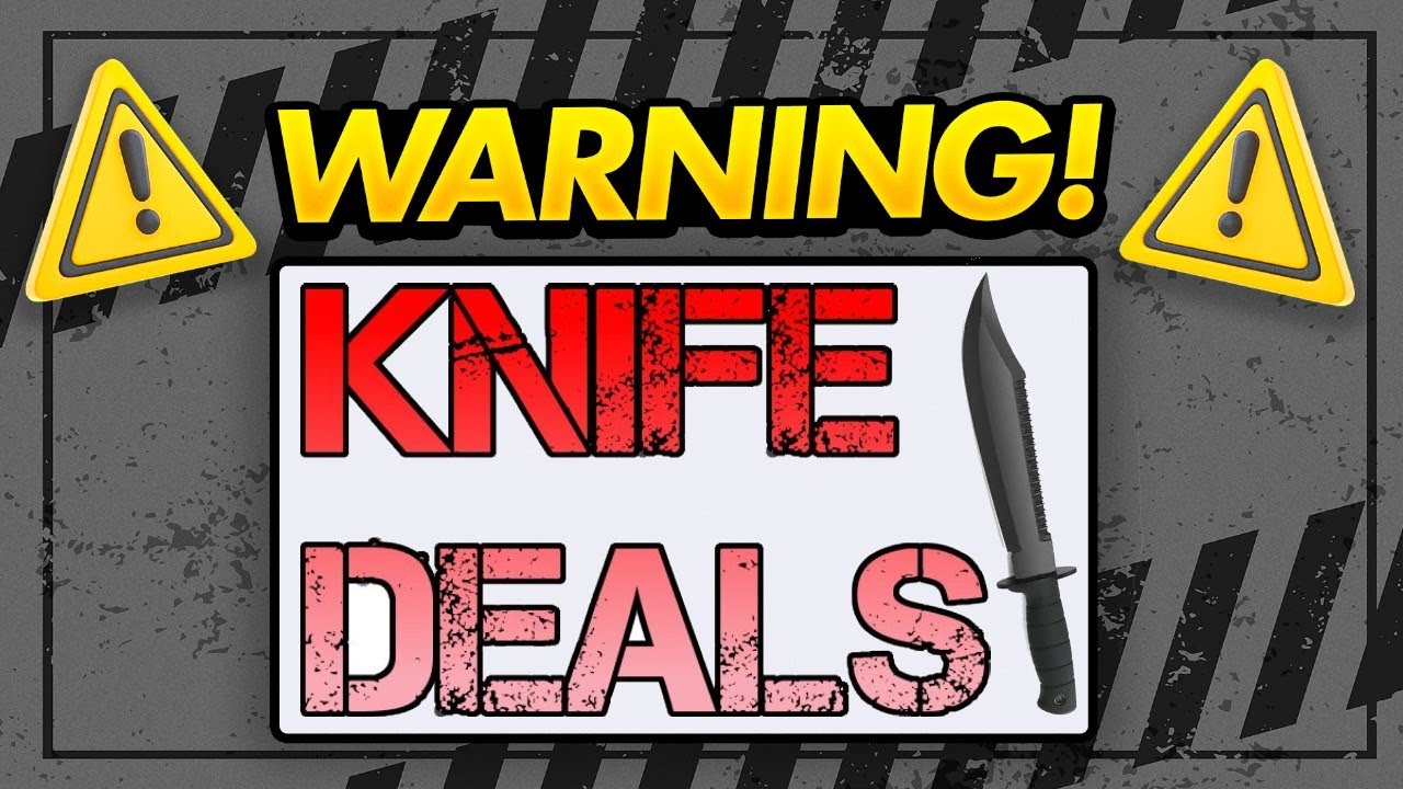 Knock, Knock. Who's There? Knife Deals! Get Ready For Chopped