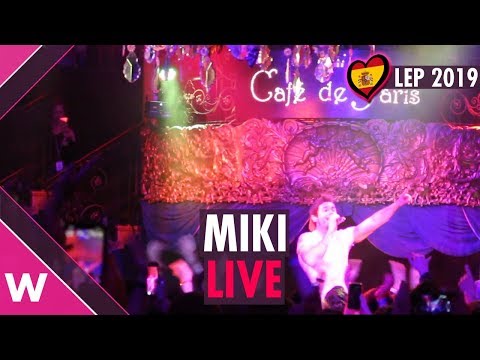 Miki "La venda" (Spain 2019) LIVE at London Eurovision Party