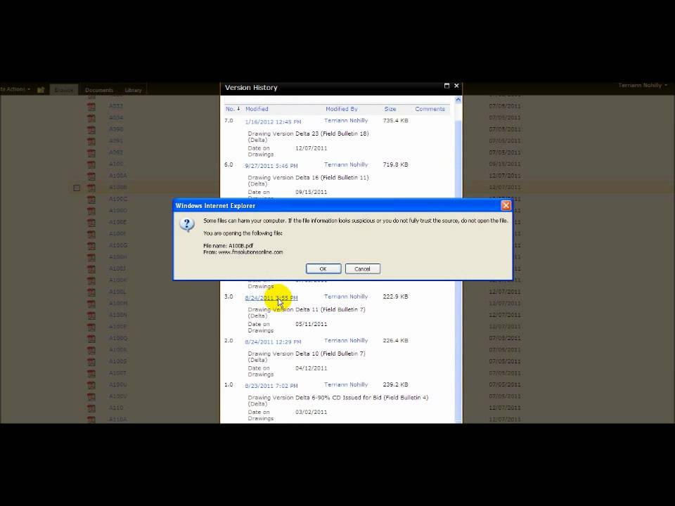 Versioning Control in SharePoint - YouTube