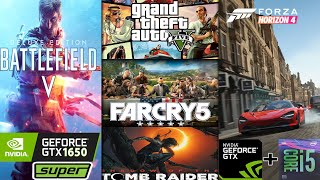 GTX 1650 SUPER i5 9400f | Test in 10 games | Benchmarks 2020 1080P