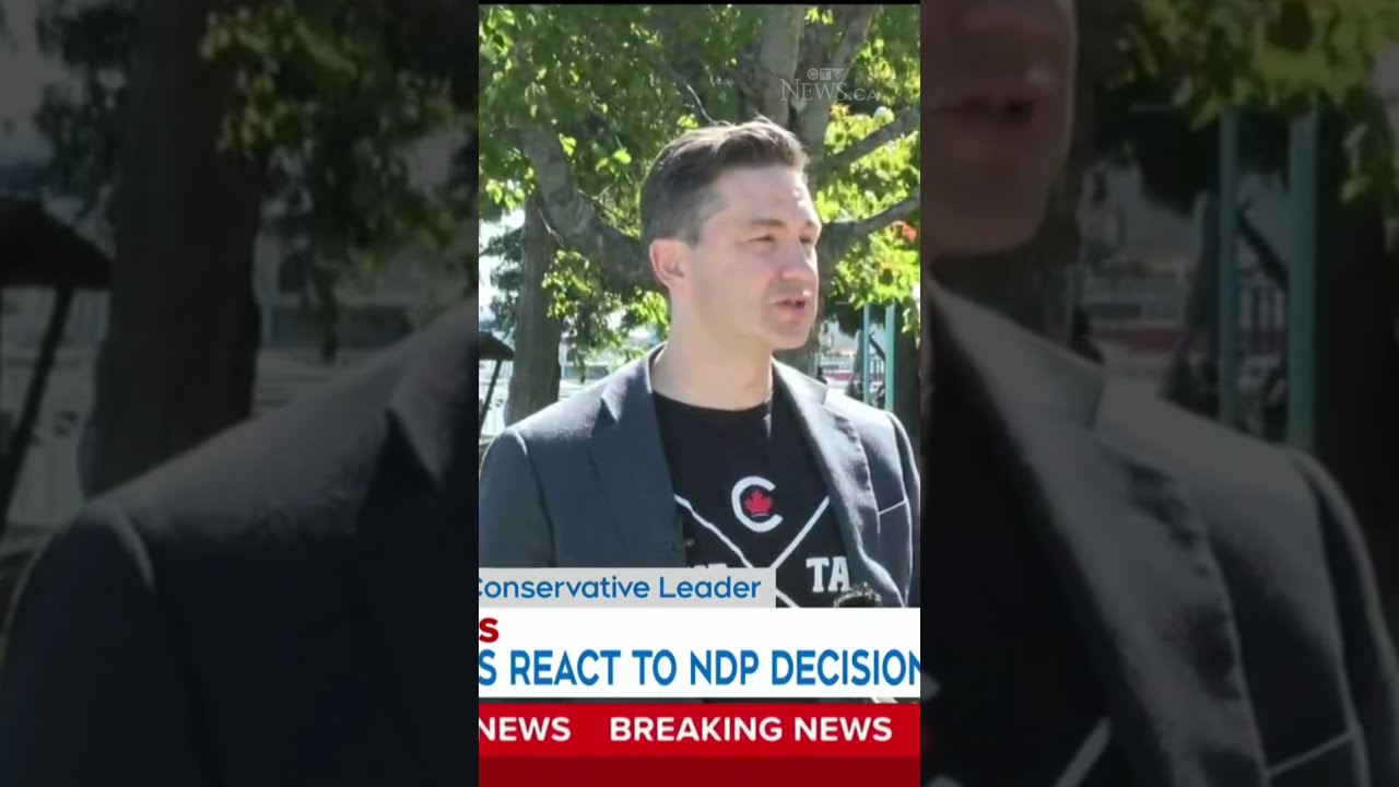 Conservative Leader Pierre Poilievre Reacts To NDP Pulling Out Of Liberal Deal