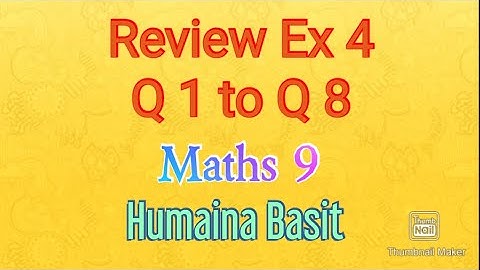 Math Class 9 || Review Exercise 4||Ocean of Knowledge|| Algebraic Expressions and Formulas [IN URDU]